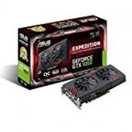 ASUS EX-GTX1060-O6G GeForce GTX 1060 6GB GDDR5 - Tarjeta gráfica (NVIDIA, GeForce GTX 1060, 7680 x 4320 Pixeles, 1594 MHz, 1809 MHz, 6 GB)