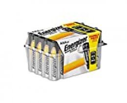 Energizer E92 - Pack de 24 pilas alcalinas AAA, color negro