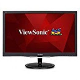 ViewSonic VX2457MHD - Monitor 24" Full HD (1920 x 1080, TN, 1ms, 300 nits, VGA/HDMI/DP, 95% sRGB, Altavoces, Free Sync, Black stabilization, Blue Light Filter, Flicker Free), Color Negro