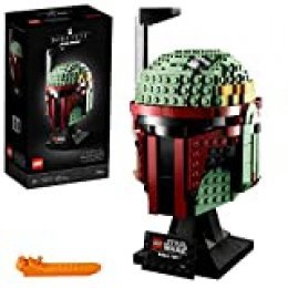LEGO Star Wars - Casco de Boba Fett, Set de Construcción Coleccionable del Caza Recompensas de la Guerra de las Galaxias (75277)
