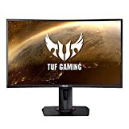 ASUS TUF Gaming VG27WQ - Monitor Curvo para Juegos de 27" WQHD (2560x1440, 165 Hz, Extreme Low Motion Blur, Adaptive-Sync, Freesync Premium, 1 ms MPRT, DisplayHDR 400)