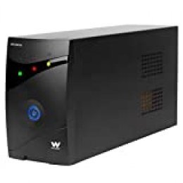 Woxter UPS 2000 VA - Sistema de alimentación ininterrumpida (SAI)(2000VA/1200 Watts, Autonomía Aprox 20-30 Minutos), Color Negro