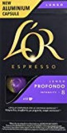 L'Or Espresso Lungo Profondo | 4 Paquetes x 10 cápsulas - Total 40 cápsulas
