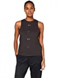 Under Armour Graphic Muscle SL 6M Tanque, Mujer, Gris, XS