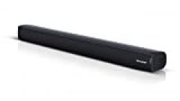 Sharp HT-SB106 2.0 - Barra de Sonido Cine en casa (Bluetooth, HDMI, ARC/CEC, 110 W de Potencia, 65cm) Color Negro
