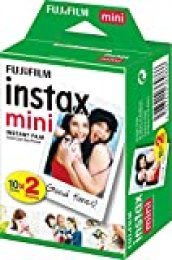 Fujifilm Instax Mini Brillo - Película fotográfica instantánea (2 x 10 hojas)