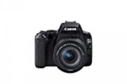 Canon EOS 250D + EF-S 18-55mm f/4-5.6 IS STM Juego de cámara SLR 24,1 MP CMOS 6000 x 4000 Pixeles Negro - Cámara Digital (24,1 MP, 6000 x 4000 Pixeles, CMOS, 4K Ultra HD, Pantalla táctil, Negro)