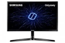 Samsung C27RG50 - Monitor Curvo Gaming de 27" (Full HD, 4 ms, 240 Hz, G-Sync, LED, VA, 16:9, 3000:1, 1800R, 300 cd/m², 178°, HDMI, Base en V) Plata Oscuro