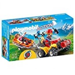 Playmobil-9130 Quad de Rescate de Montaña (9130)