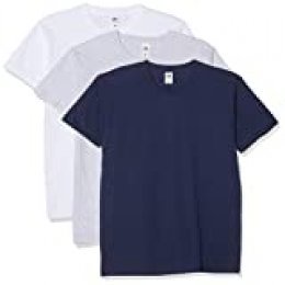 Fruit of the Loom Valueweight Tee, 3 Pack - Camiseta Hombre