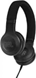 JBL E35 - Auriculares Supraaurales Plegable con Micrófono, Negro