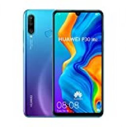 Huawei P30 Lite - Smartphone de 6.15" (WiFi, Kirin 710, RAM de 4 GB, Memoria Interna de 128 GB, cámara de 48 + 2 + 8 MP, Android 9) Color Azul