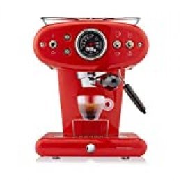 Illy Metodo X1 Anniversary Espresso y Coffee Cápsula eléctrica, 1250 W, color rojo