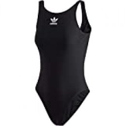 adidas TRF Swim Traje de Baño, Mujer, Black/White, 34