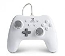 Mando con cable PowerA para Nintendo Switch: Blanco