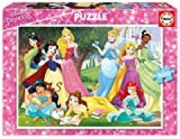 Educa Borrás- Serie Puzzle 500 Piezas, Princesas Disney (17723)