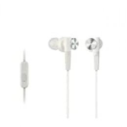 Sony MDRXB50APW.CE7 - Auriculares intraurales (Extra Bass, micrófono Integrado), Blanco