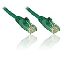 Premium Cord - Cable de Red (Ethernet, LAN y Patch CAT5e, UTP, rápido Flexible y Resistente, Cable RJ45 de 1 GB/s, AWG 26/7, Cobre 100% CU, 0,1m), Color Gris Verde 0,25 m