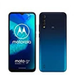 Motorola Moto G8 Power Lite (Pantalla 6,5" HD+, procesador octa-core 2.3GHz, cámara triple de 16MP, batería de 5000 mAH, Dual SIM, 4/64GB, Android 9), Azul