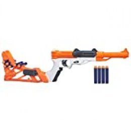 Nerf N-Strike Blaster Ner Elite Pistola Lanzador Sharpfire, Naranja, Color Blanco, 56.6 x 21.3 x 4.8 (Hasbro A9315EU4)