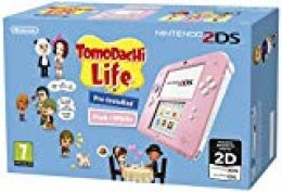 Nintendo 2DS - Consola, Color Rosa + Tomodachi Life (Preinstalado)