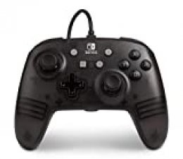 PowerA - Mando con cable, Negro frío (Nintendo Switch)