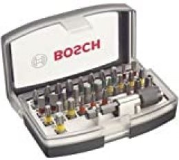 Bosch Professional 2608551079 Set de 32 Unidades para atornillar, 0 W, 0 V