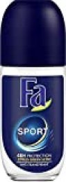Fa - Desodorante Roll-On Sport - Anti Transpirable y fiable contra el olor corporal - 3 uds de 50ml