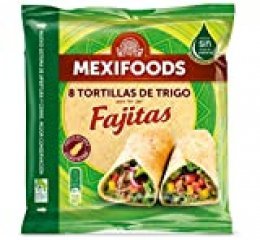 Mexifoods, Tortillas de Trigo - 8 unidades, 320 gr