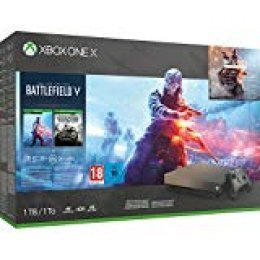 Microsoft Xbox One X - Consola 1 TB + Battlefield V