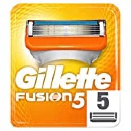 Gillette Fusion5 Maquinilla Afeitar - 5 Recambios
