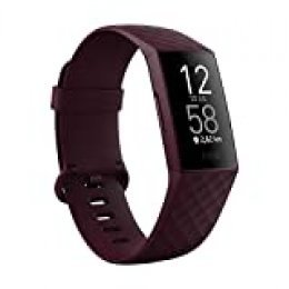 Fitbit Charge 4 Activity Tracker, Unisex-Adult, Morado (Ciruela), One