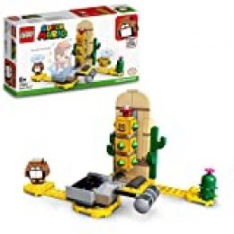 LEGO- Super Mario Set de Expansión: Pokey del Desierto, Juguete de Construcción, Multicolor (71363)