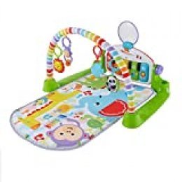 Fisher-Price- Gimnasio bebé Piano Pataditas superaprendizaje, Multicolor (Mattel FWT12)