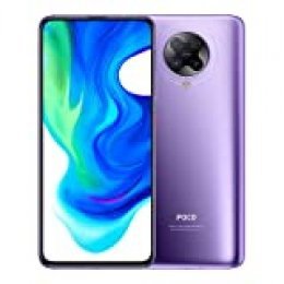 Xiaomi Poco F2 Pro - Smartphone de 6.67" (5 G Super AMOLED Screen, 1082 x 2400 pixels, Qualcomm SM 8250 Snapdragon 865, 4700 mAh, Quad Camera, 8 K Video, 6 GB/128 GB RAM), Electric Purple [EU version]