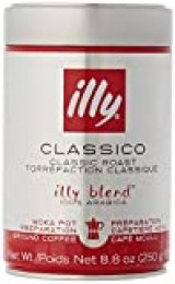 Illycaffè - 1 Lata de 250g de Café Classico, Classic Roast, 100% Arabica