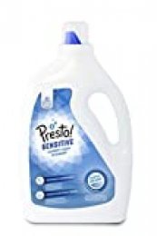 Marca Amazon - Presto! Detergente líquido pieles sensibles, 176 lavados (4 Packs, 44 cada uno)