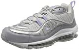 Nike W Air MAX 98 SE, Zapatillas para Correr para Mujer, Vapste Grey Purple Agate Mtlc Platinum, 44 EU
